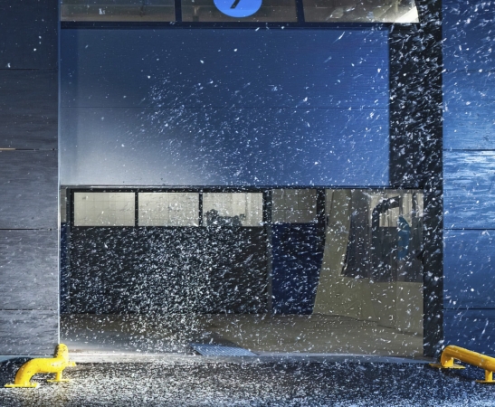 Панорамные ворота AluTherm в Гулькевичах