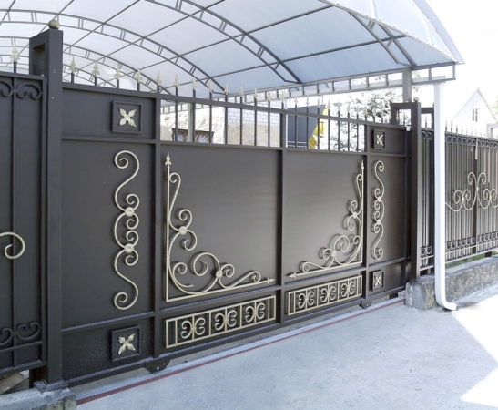 Металлические ворота в Гулькевичах