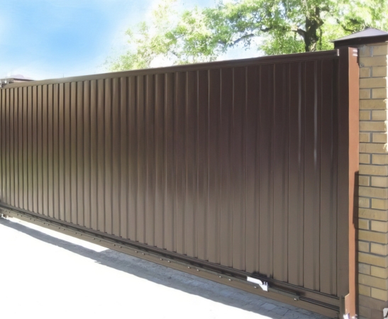 Ворота из профнастила в Гулькевичах