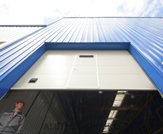 Промышленные ворота Алютех Protrend в Гулькевичах