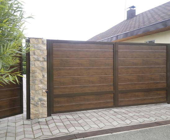 Распашные ворота в Гулькевичах